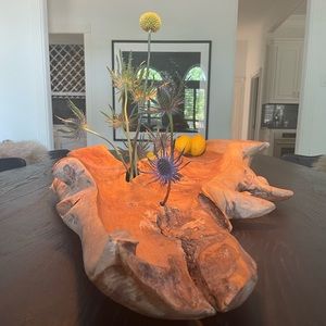 teak charcuterie board